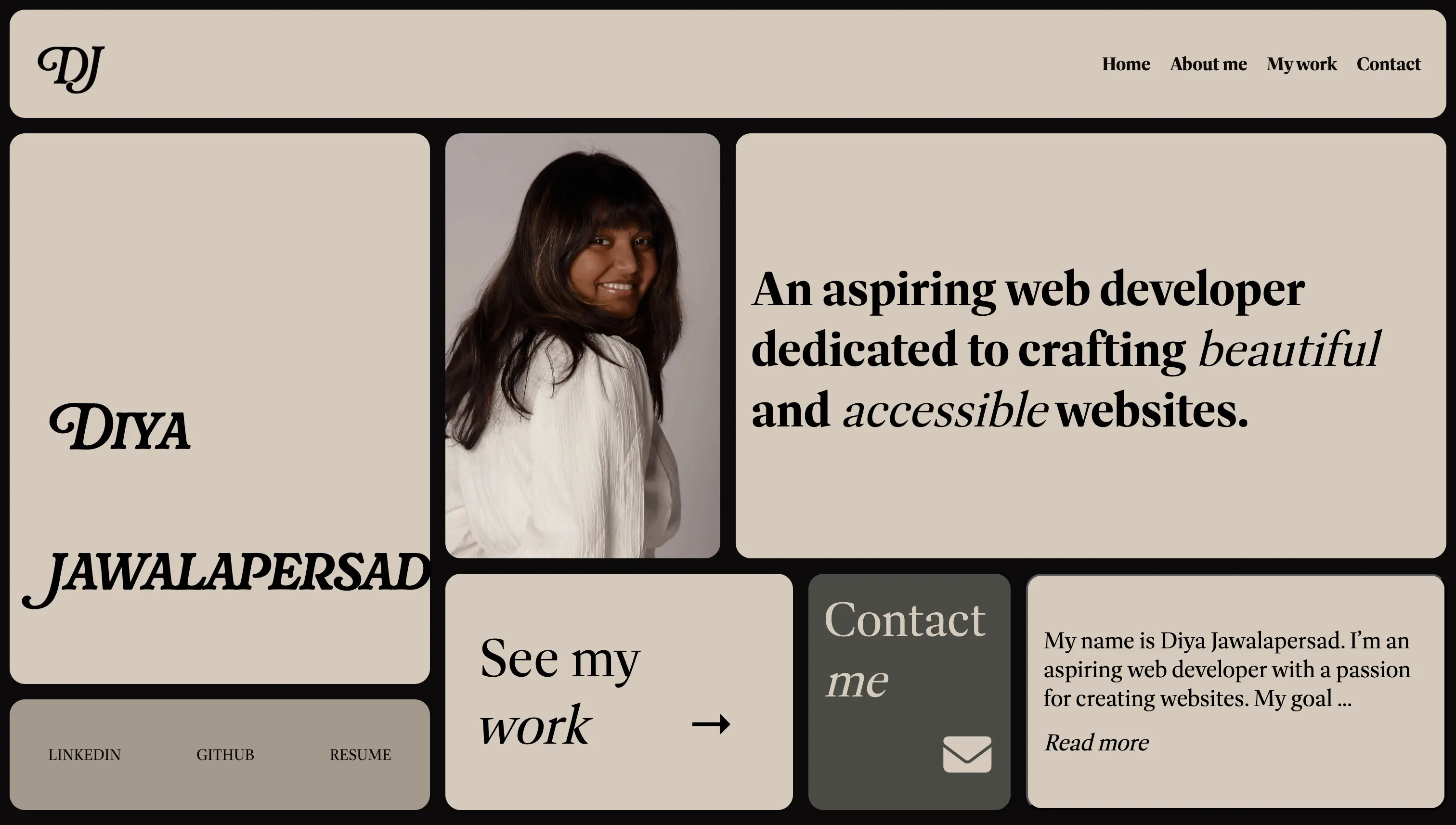 Cleaner designed portfolio